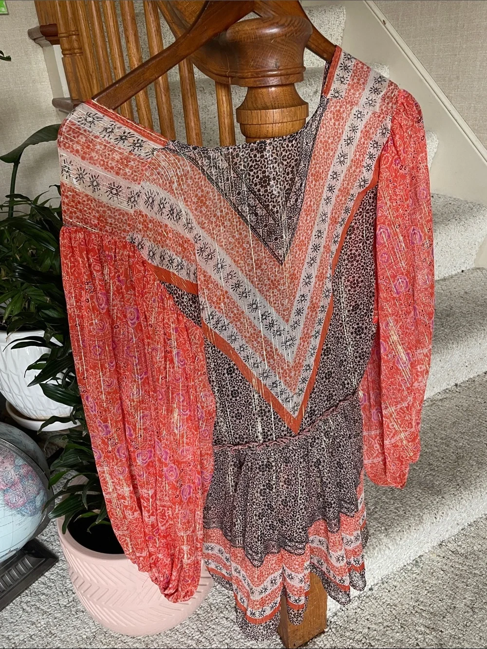 Free People Boho Patchwork Aliyah Tunic